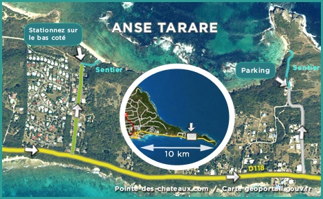 Carte de l'anse tarare